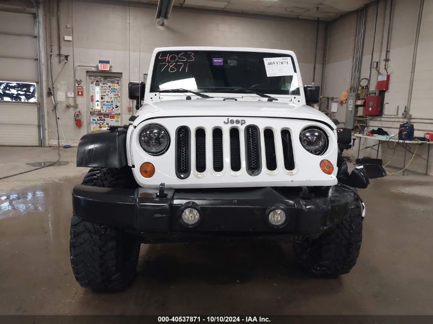 2013 Jeep Wrangler Unlimited Sport VIN: 1C4BJWDG5DL544806 Lot: 40537871