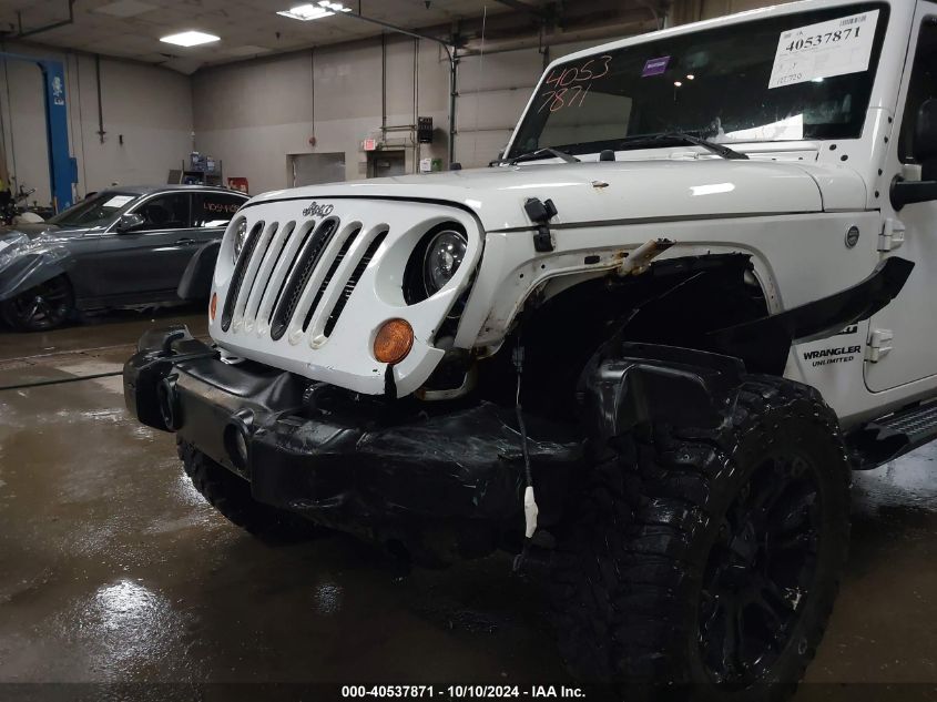 2013 Jeep Wrangler Unlimited Sport VIN: 1C4BJWDG5DL544806 Lot: 40537871