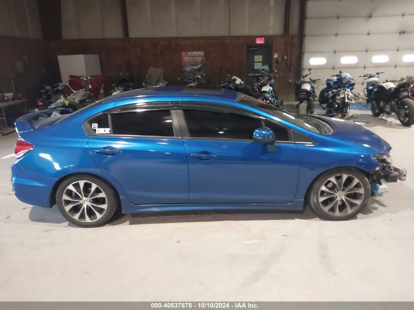 2013 Honda Civic Si VIN: 2HGFB6E57DH703612 Lot: 40537878