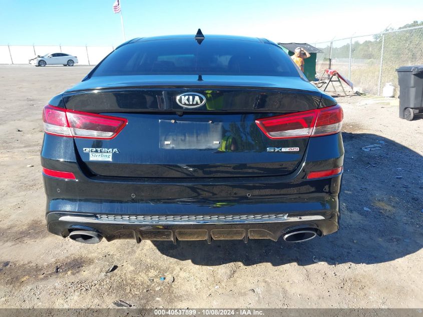 2020 Kia Optima Sx Turbo VIN: 5XXGW4L27LG424067 Lot: 40537899