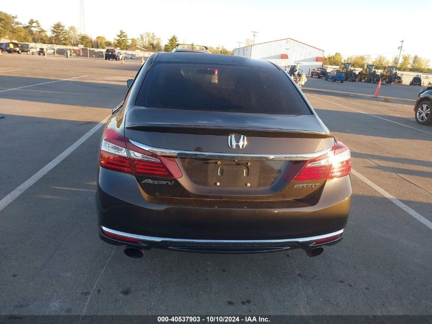 1HGCR2F50GA119691 2016 Honda Accord Sport