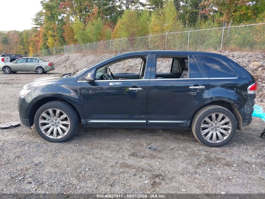 2012 Lincoln Mkx VIN: 2LMDJ8JK4CBL11253 Lot: 40537911