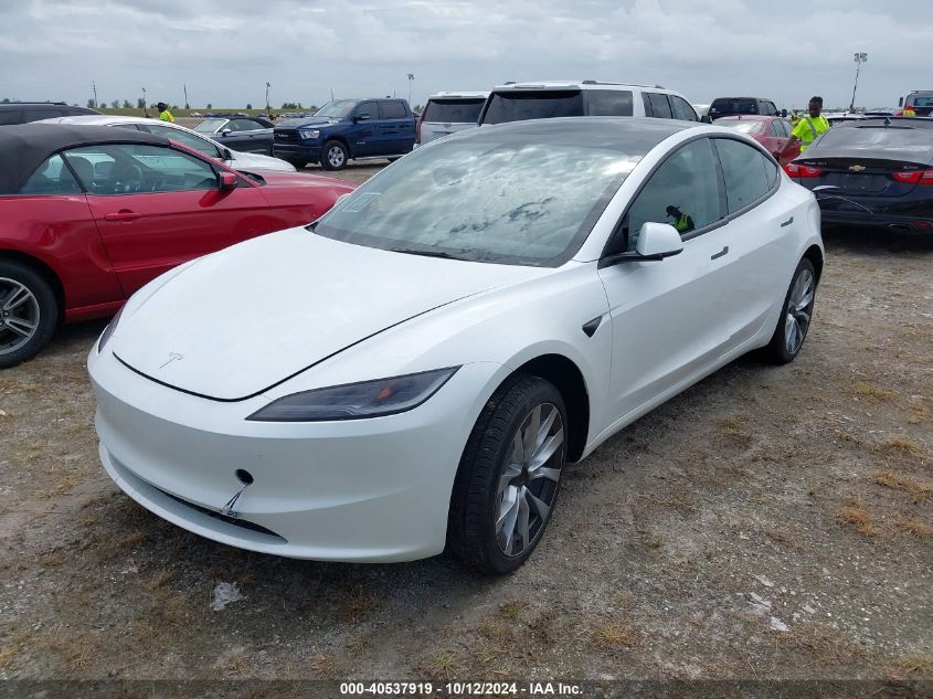 VIN 5YJ3E1EA6RF751009 2024 TESLA MODEL 3 no.2