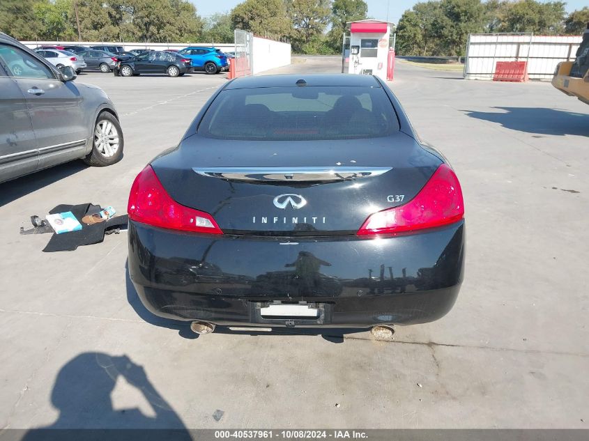 2012 Infiniti G37 Journey VIN: JN1CV6EK1CM421639 Lot: 40537961