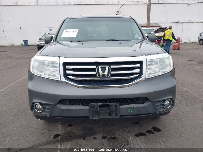 2012 Honda Pilot Ex-L VIN: 5FNYF4H51CB035757 Lot: 40537969