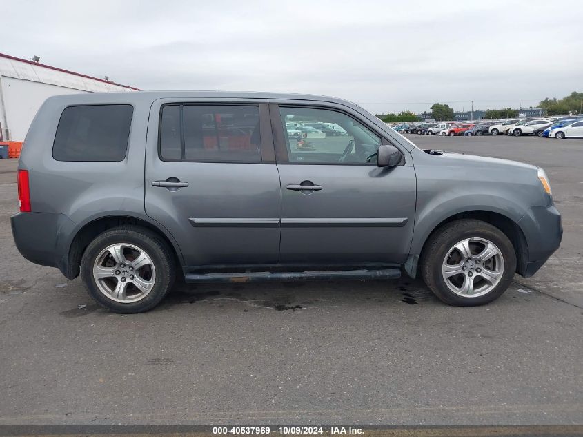 2012 Honda Pilot Ex-L VIN: 5FNYF4H51CB035757 Lot: 40537969