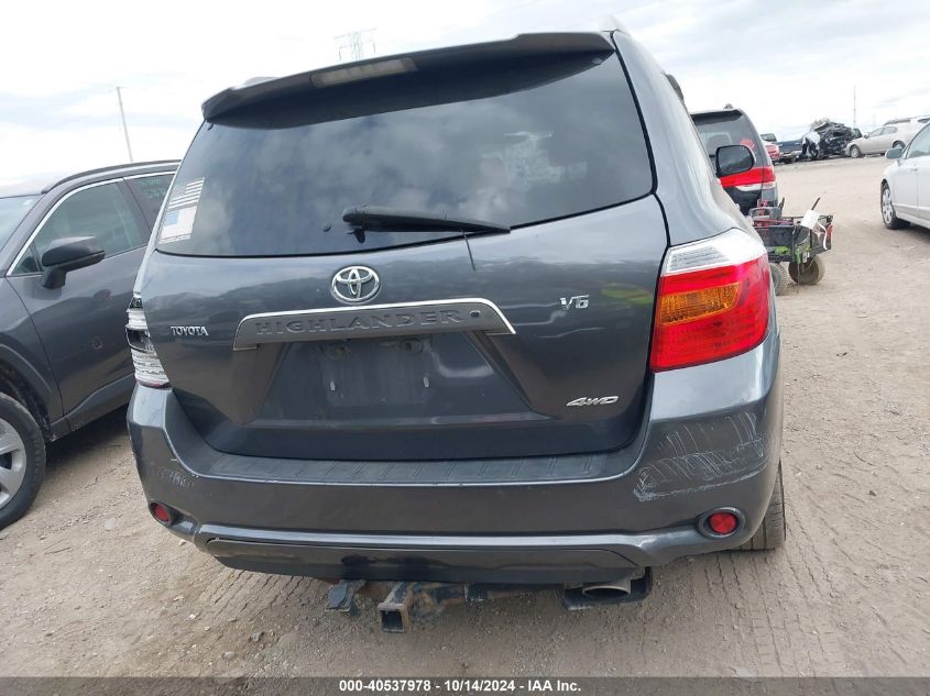 2008 Toyota Highlander Sport VIN: JTEES43A382066226 Lot: 40537978