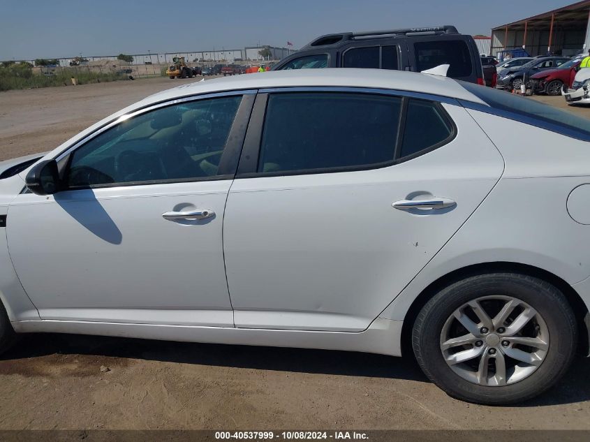 2013 Kia Optima Lx VIN: 5XXGM4A71DG216305 Lot: 40537999