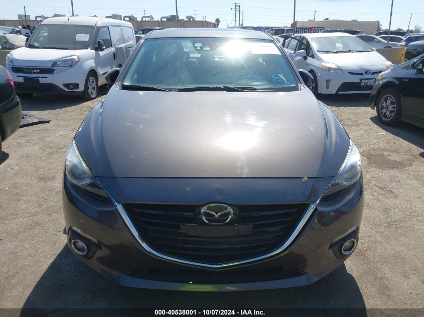 2014 Mazda Mazda3 S Grand Touring VIN: JM1BM1W38E1186750 Lot: 40538001