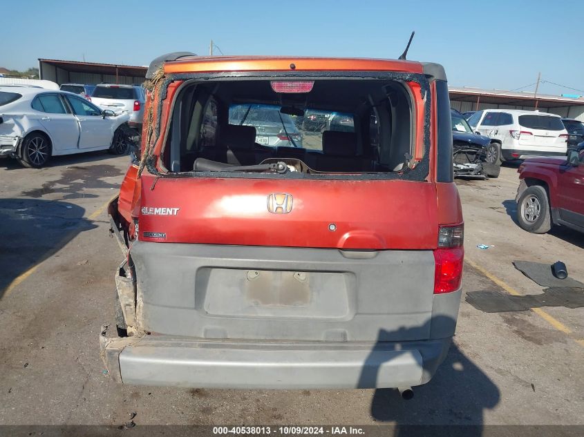 2004 Honda Element Ex VIN: 5J6YH18594L014740 Lot: 40538013