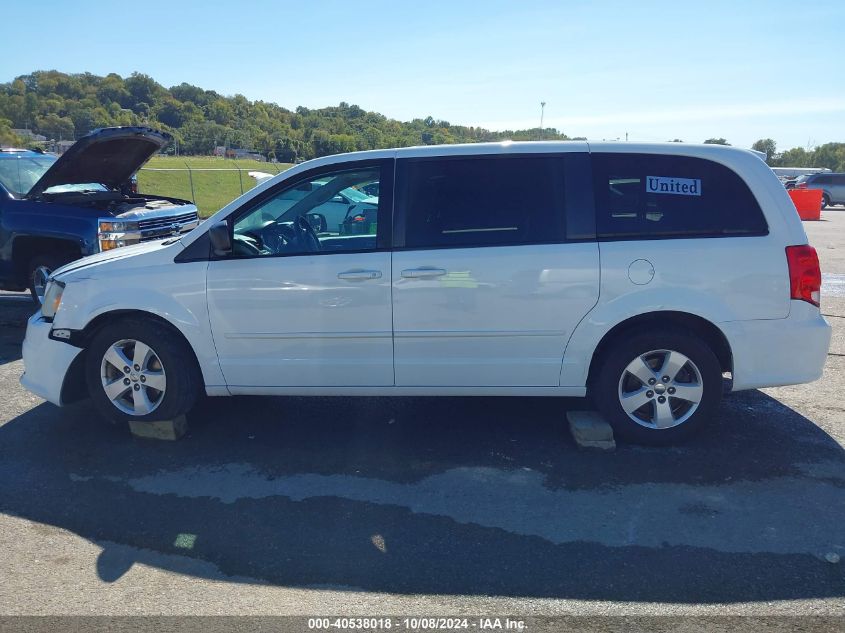 2C4RDGBG3ER341789 2014 Dodge Grand Caravan Se