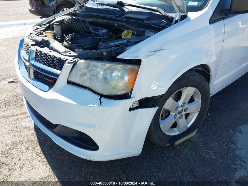 2C4RDGBG3ER341789 2014 Dodge Grand Caravan Se