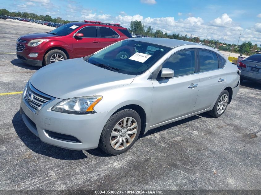 2014 Nissan Sentra S VIN: 3N1AB7AP4EY333370 Lot: 40538023