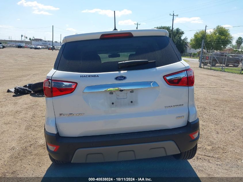 2020 Ford Ecosport Titanium VIN: MAJ3S2KE9LC360355 Lot: 40538024