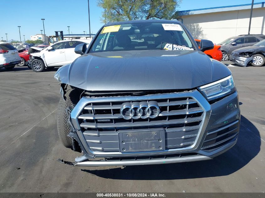 2018 Audi Q5 Premium VIN: WA1ANAFY3J2013981 Lot: 40538031