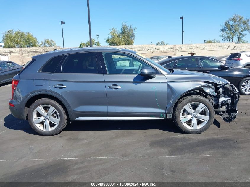 2018 Audi Q5 Premium VIN: WA1ANAFY3J2013981 Lot: 40538031