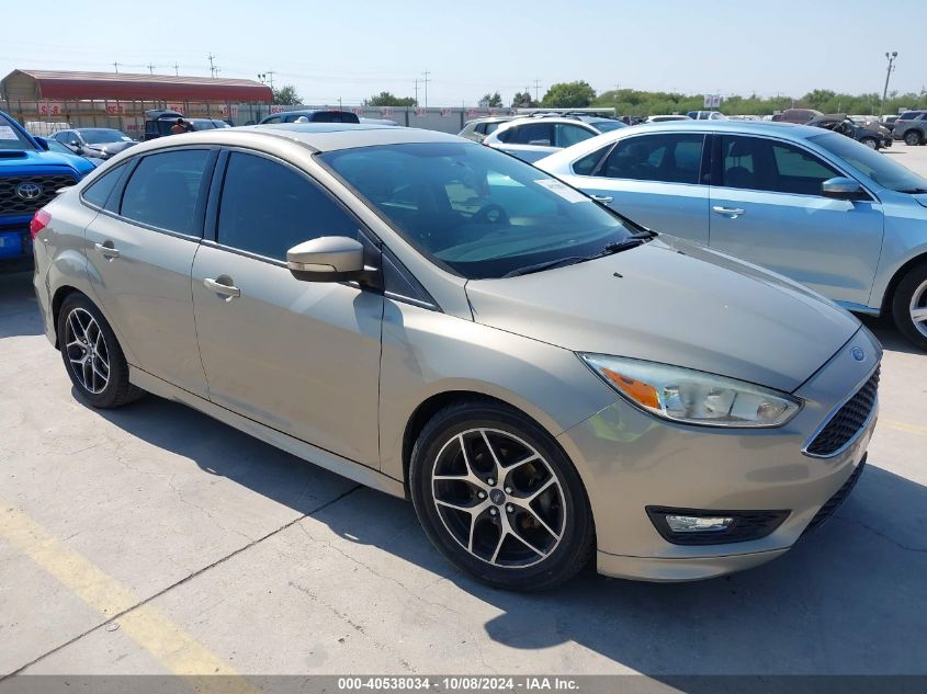 2015 FORD FOCUS SE - 1FADP3F25FL209738