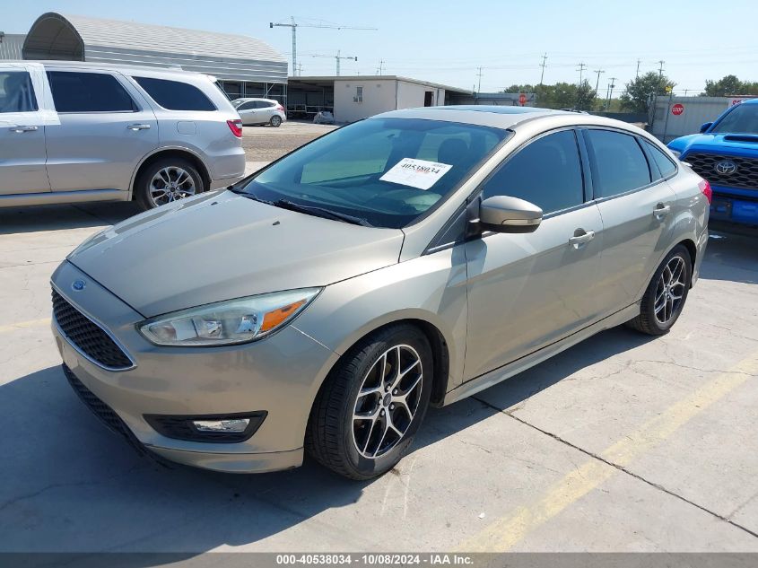 2015 FORD FOCUS SE - 1FADP3F25FL209738