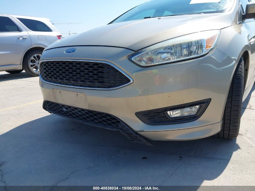 2015 Ford Focus Se VIN: 1FADP3F25FL209738 Lot: 40538034