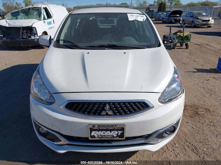 2018 Mitsubishi Mirage Se VIN: ML32A4HJXJH001284 Lot: 40538088