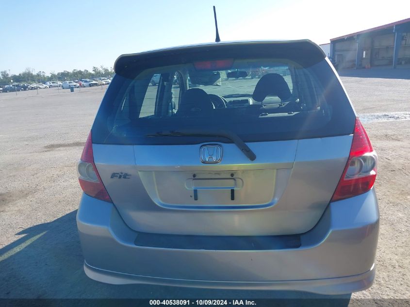 JHMGD38627S015674 2007 Honda Fit Sport