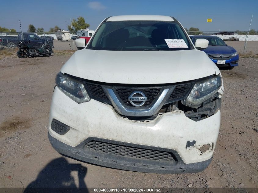 5N1AT2MT8GC757258 2016 Nissan Rogue S/Sl/Sv