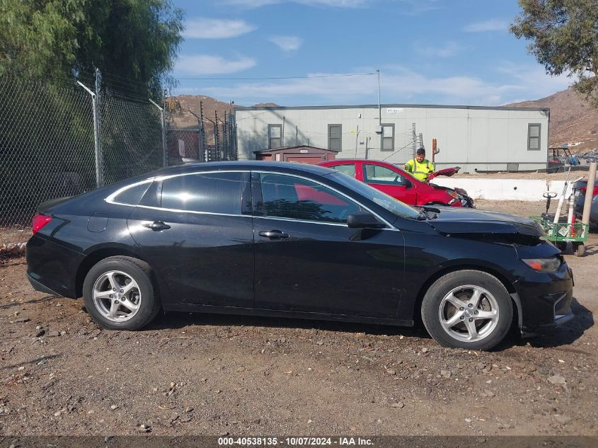 2017 Chevrolet Malibu Ls VIN: 1G1ZB5ST6HF292759 Lot: 40538135