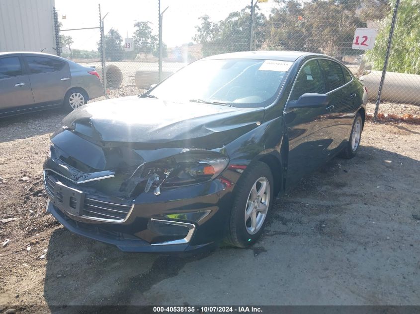 1G1ZB5ST6HF292759 2017 CHEVROLET MALIBU - Image 2