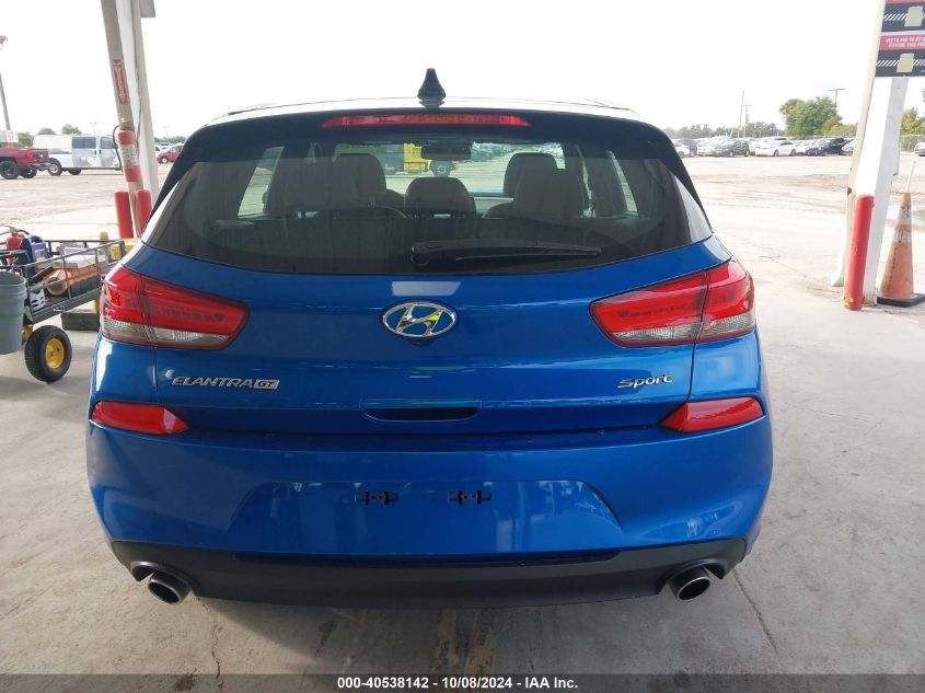 KMHH55LC1JU033361 2018 Hyundai Elantra Gt Sport