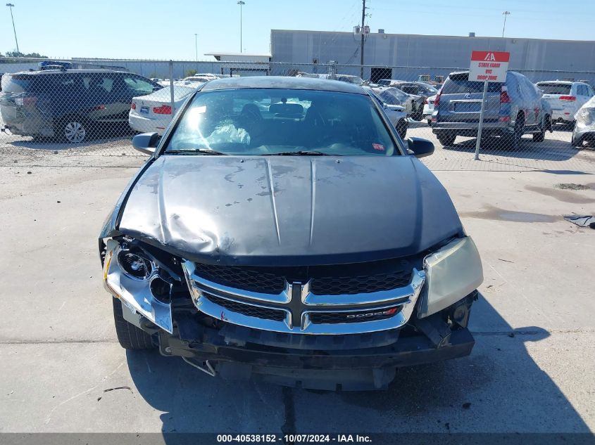 1C3CDZAB1DN638745 2013 Dodge Avenger Se