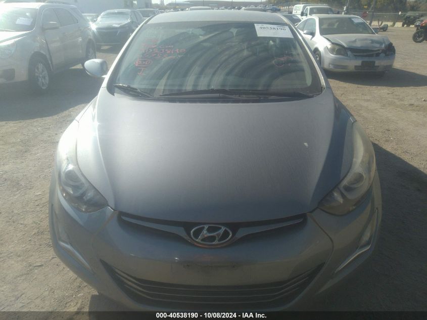 KMHDH4AE7FU328282 2015 Hyundai Elantra Limited