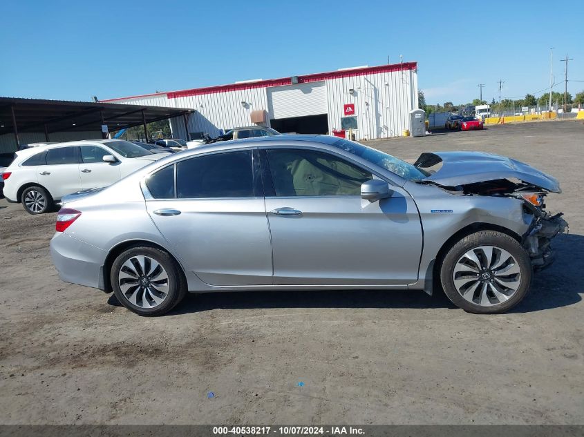 JHMCR6F52HC014483 2017 Honda Accord Hybrid Ex-L