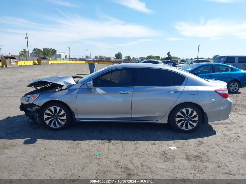 JHMCR6F52HC014483 2017 Honda Accord Hybrid Ex-L