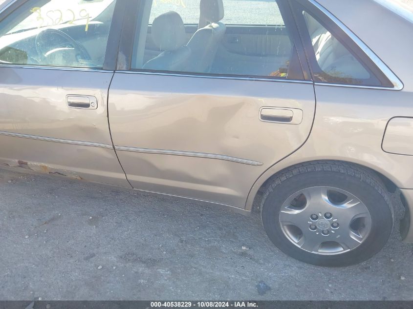 2003 Toyota Avalon Xls VIN: 4T1BF28B23U286158 Lot: 40538229