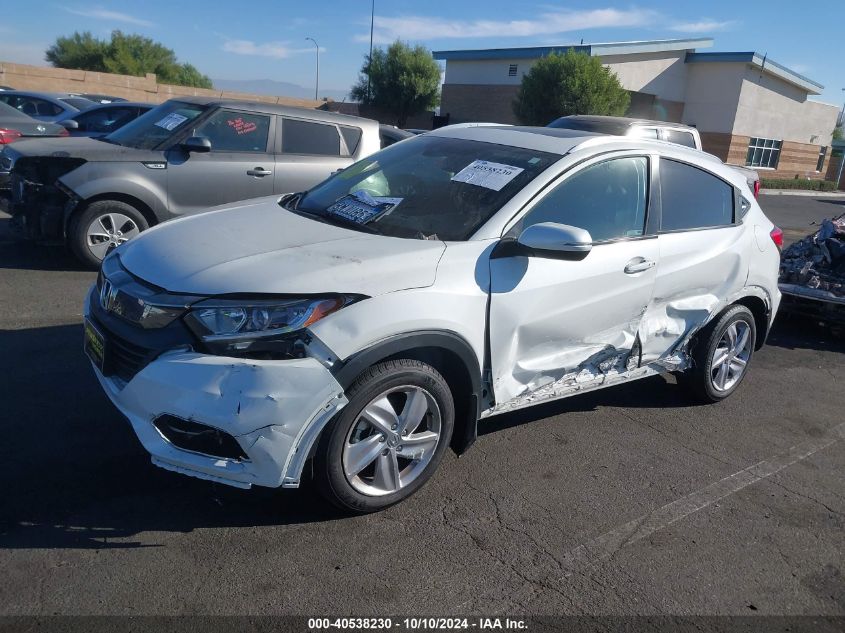 2019 Honda Hr-V Ex-L VIN: 3CZRU5H76KM714087 Lot: 40538230