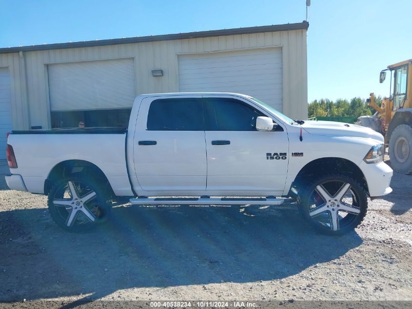 2017 Ram 1500 Night 4X4 5'7 Box VIN: 1C6RR7MT2HS759041 Lot: 40538234