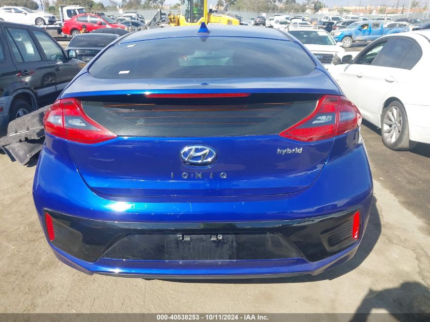 2019 Hyundai Ioniq Hybrid Limited VIN: KMHC85LC4KU120352 Lot: 40538253