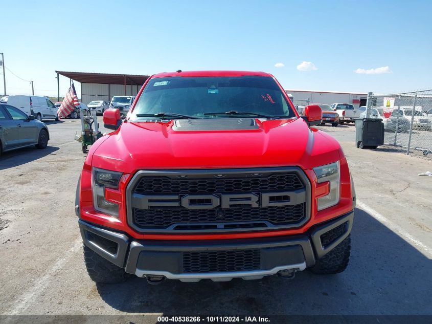 1FTFW1RG4JFC45879 2018 Ford F-150 Raptor