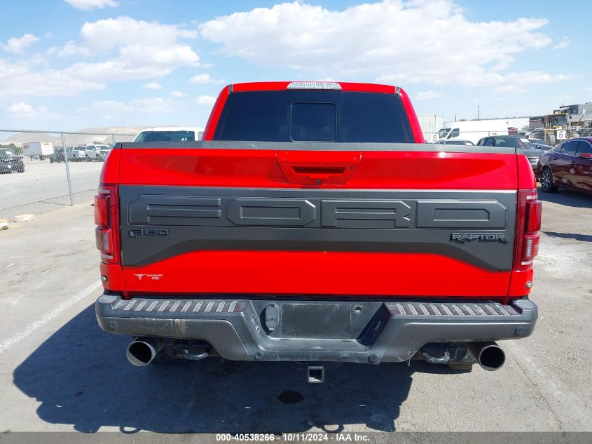 1FTFW1RG4JFC45879 2018 Ford F-150 Raptor