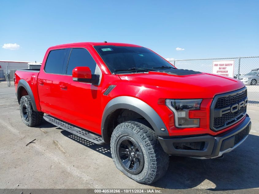 1FTFW1RG4JFC45879 2018 Ford F-150 Raptor