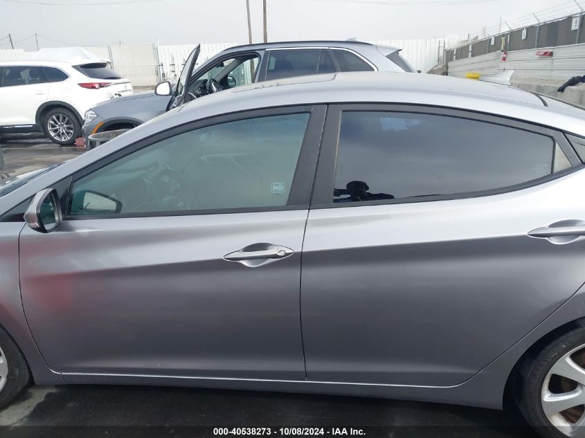 KMHDH4AE4DU513273 2013 Hyundai Elantra Gls/Limited