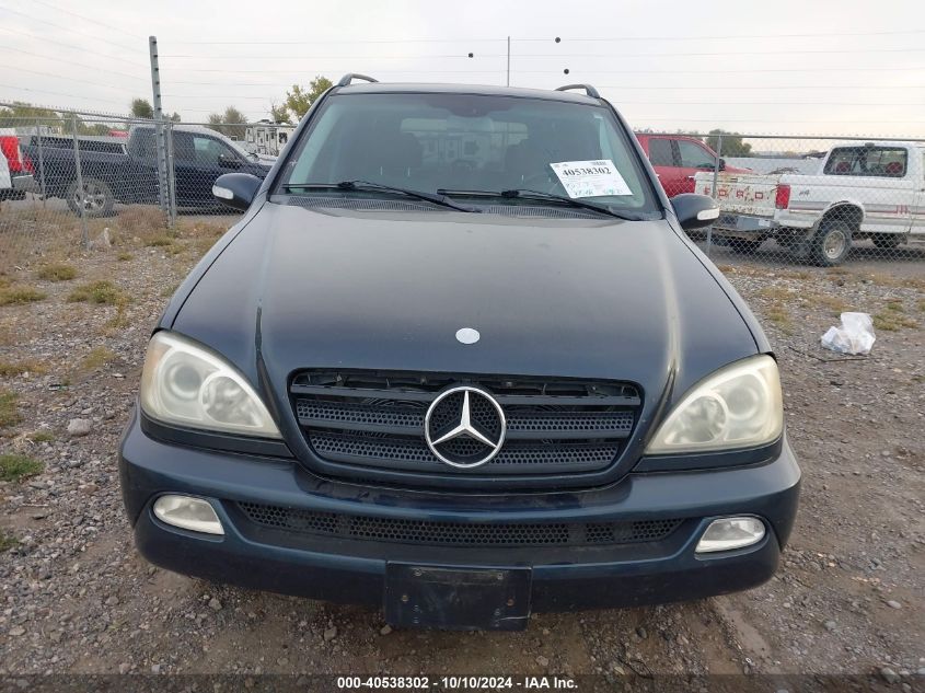 2002 Mercedes-Benz Ml 320 320 VIN: 4JGAB54E42A347244 Lot: 40538302