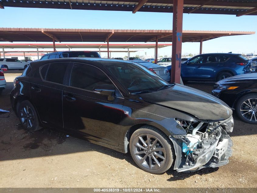 2013 Lexus Ct 200 VIN: JTHKD5BH5D2167749 Lot: 40538319