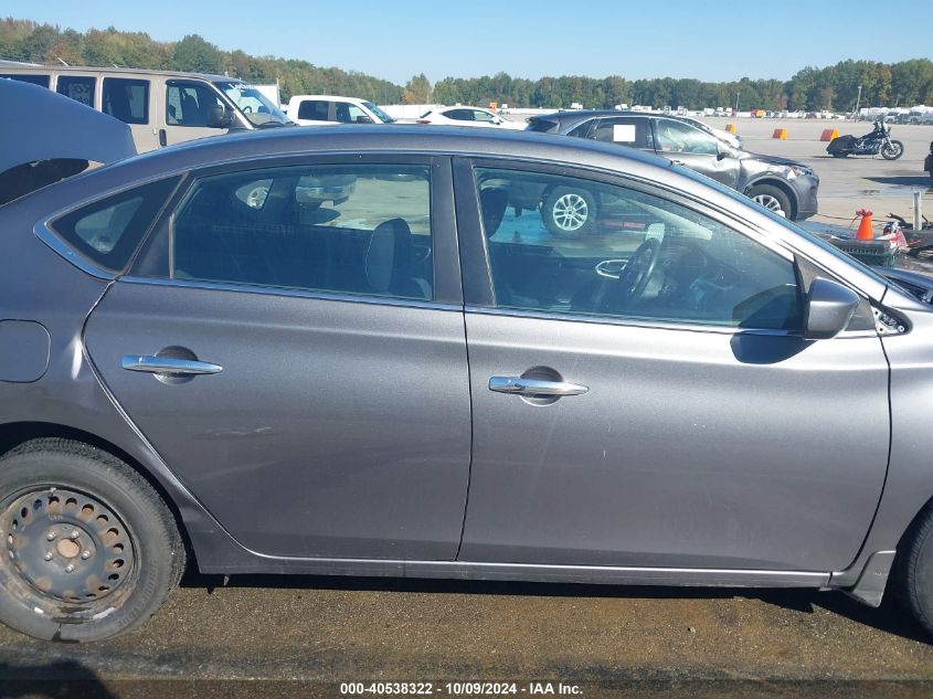 2016 Nissan Sentra S/Sv/Sr/Sl VIN: 3N1AB7AP7GY312676 Lot: 40538322