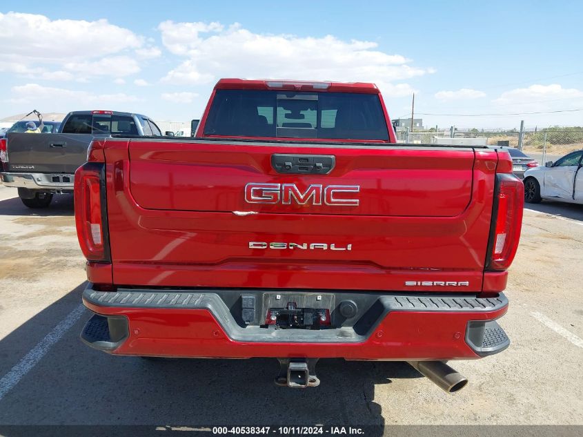 2022 GMC Sierra 2500Hd 4Wd Standard Bed Denali VIN: 1GT49RE76NF266063 Lot: 40538347