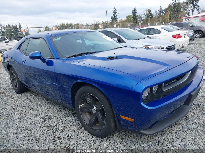 2C3CDYAG3CH239235 2012 Dodge Challenger Sxt