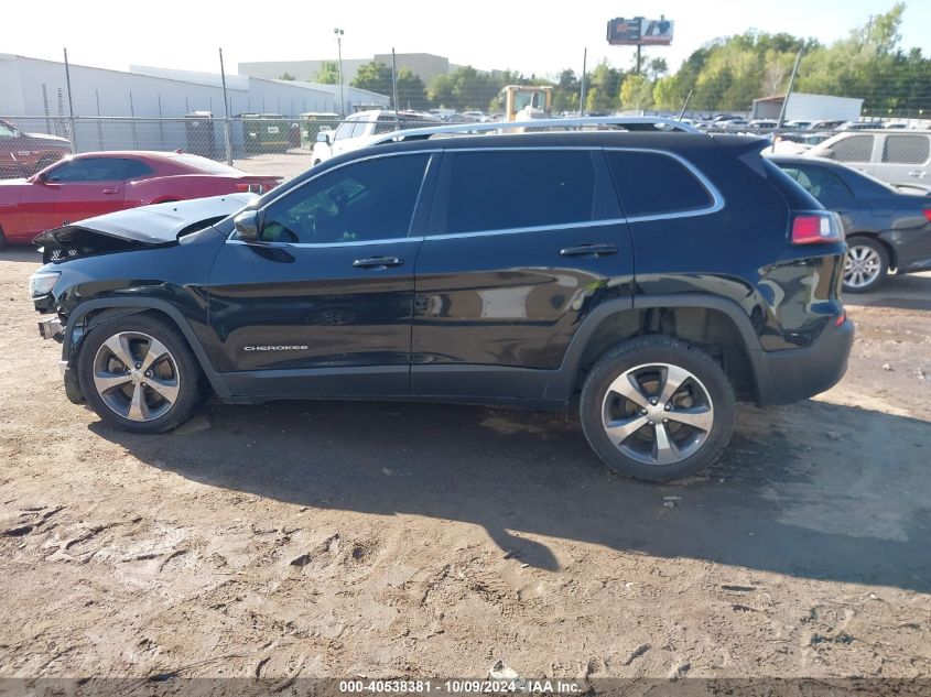 2019 Jeep Cherokee Limited Fwd VIN: 1C4PJLDB3KD457857 Lot: 40538381