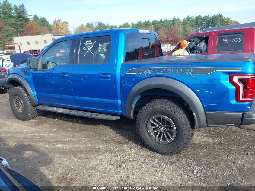 2019 FORD F-150 RAPTOR - 1FTFW1RG5KFC51787