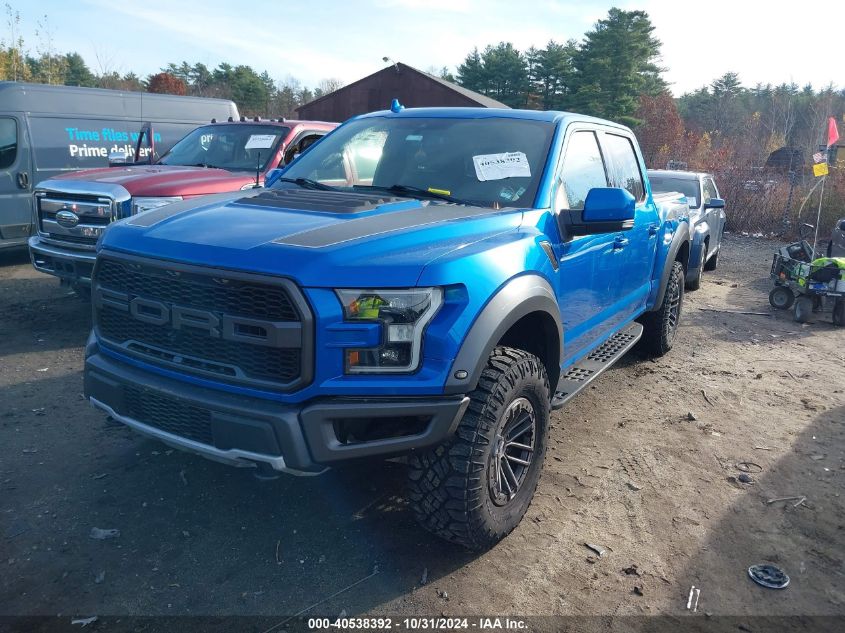 2019 Ford F-150 Raptor VIN: 1FTFW1RG5KFC51787 Lot: 40538392