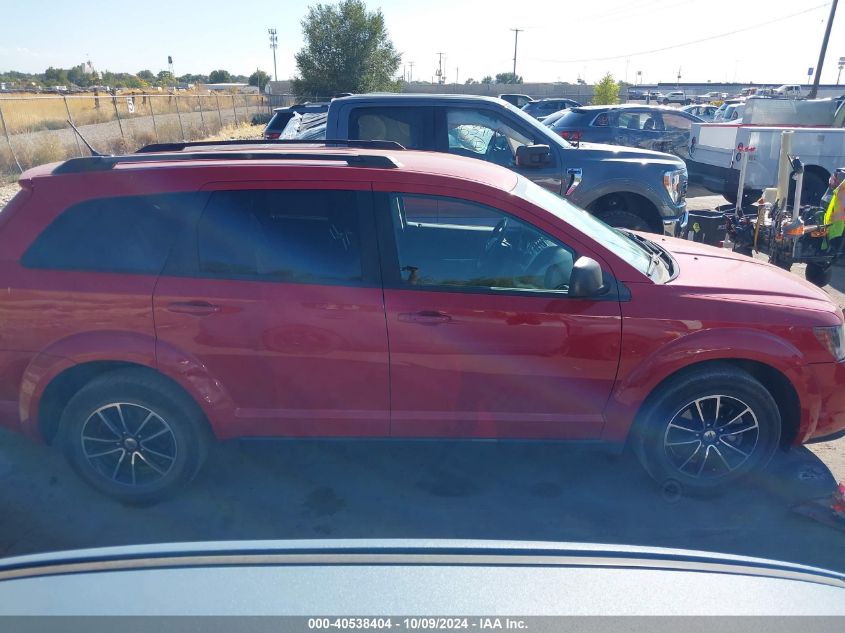 2018 Dodge Journey Se VIN: 3C4PDCAB5JT340317 Lot: 40538404